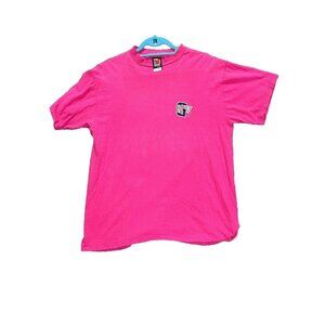 Vintage Guess Jeans Logo T Shirt Mickey Unlimited Disney Tag Pink